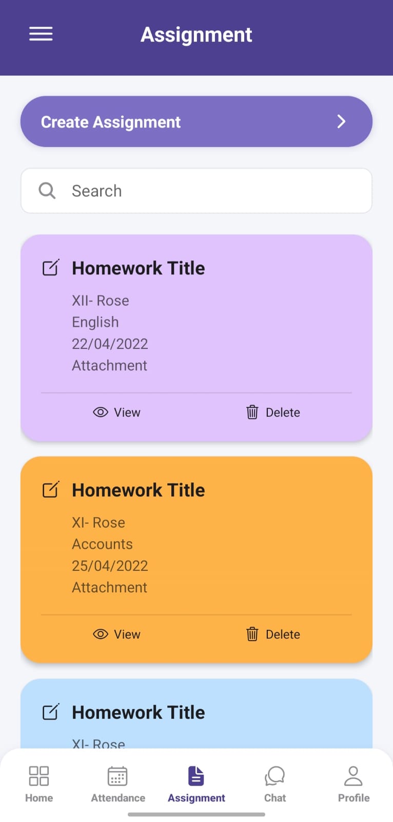 Teacher App